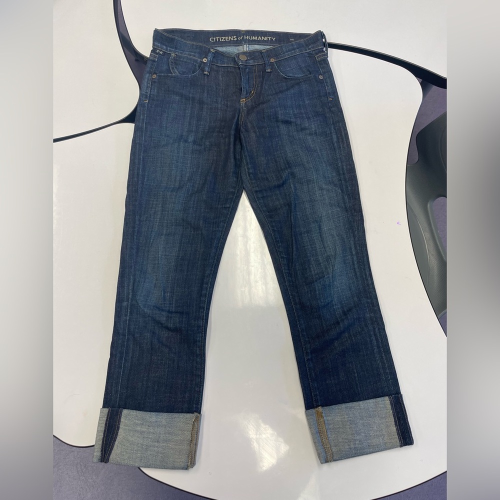 Citizens of Humanity-Dani Cropped straight leg jeans-size 24